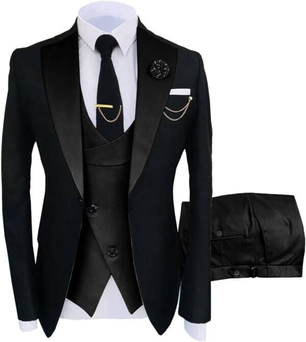 Costume 3 Pièces Noir