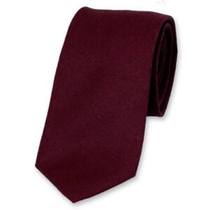 Cravate Bordeaux