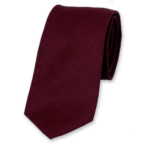 Cravate Bordeaux