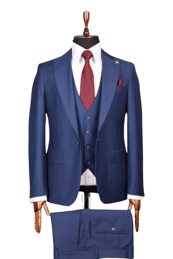 Costume Droit Bleu Marine